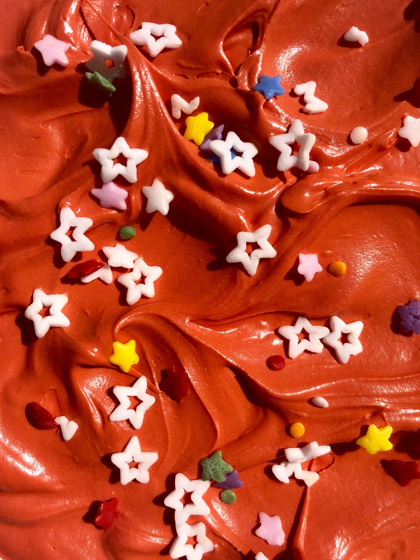 Dye-Free Rainbow Starfetti Sprinkles, 1LB Bag