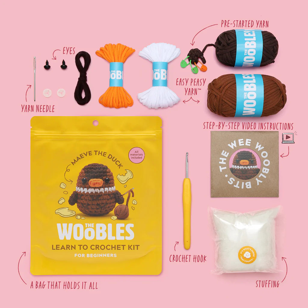Maeve The Duck Crochet Kit