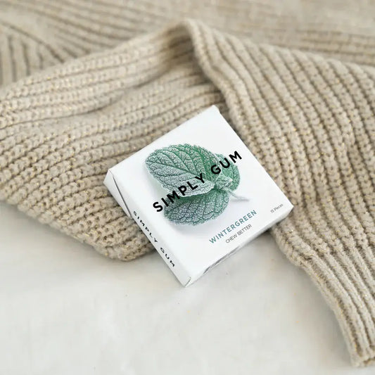 Wintergreen Natural Chewing Gum