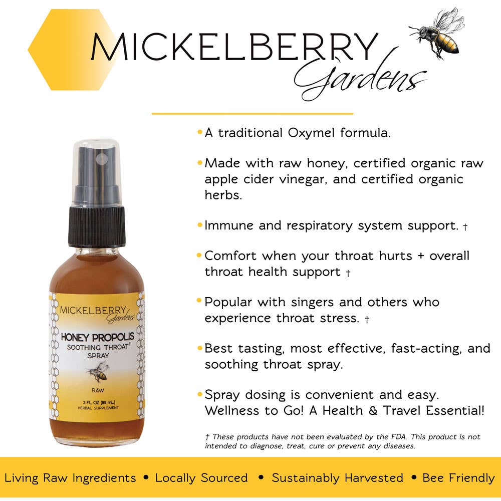 Honey Propolis Throat Spray by