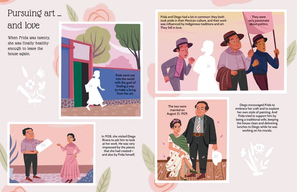 Sticker Life Stories: Frida Kahlo