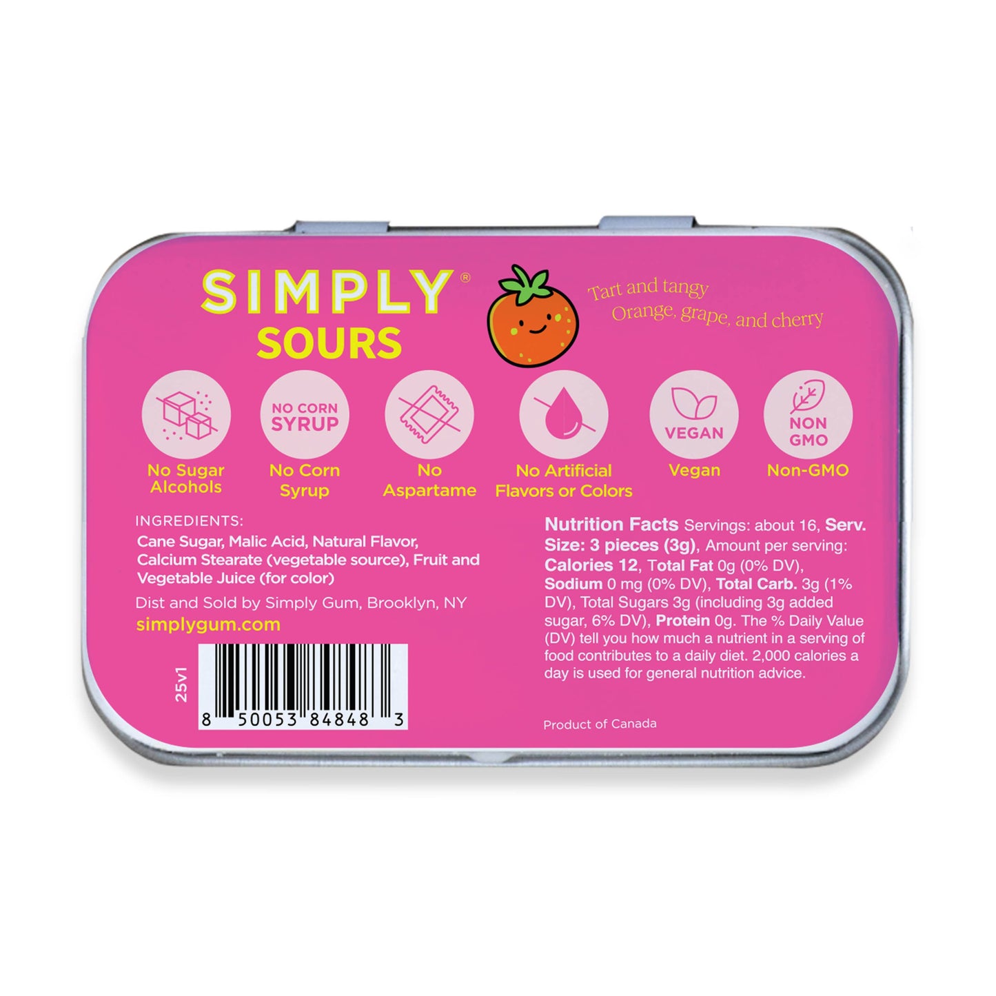 Simply Sours - Fruit Punch 1.8oz