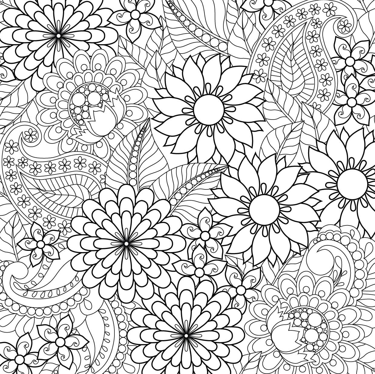Mandala Art: Garden