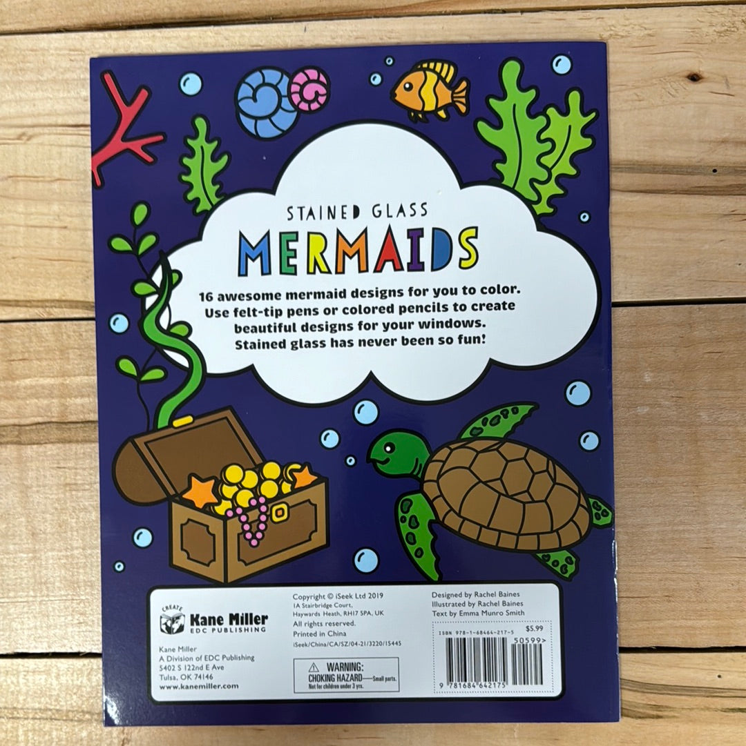 16 Stained Glass Mermaids