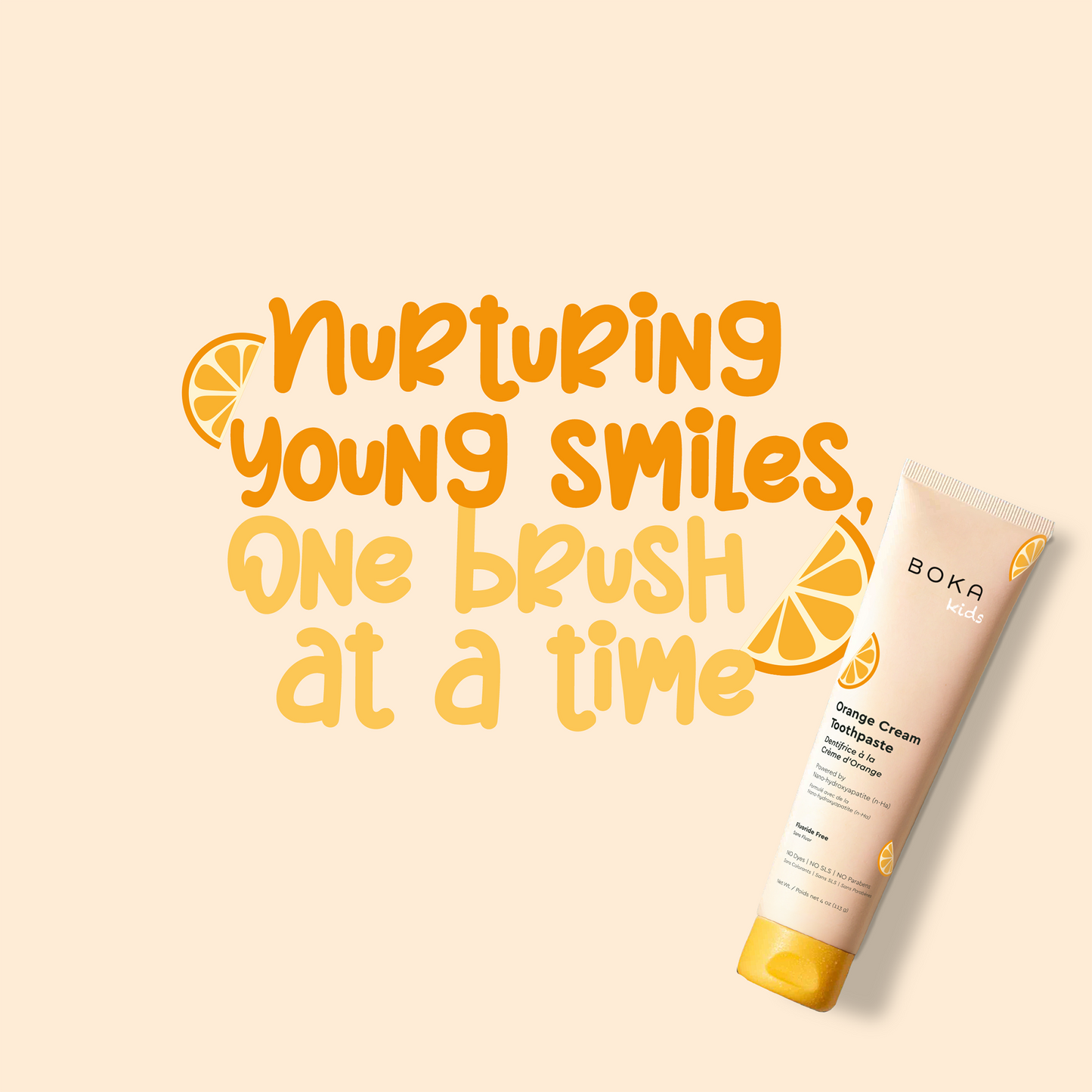 Orange Cream n-Ha Toothpaste