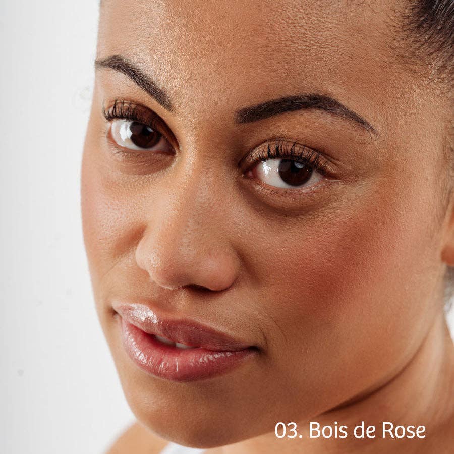 Organic blush: Peach pink