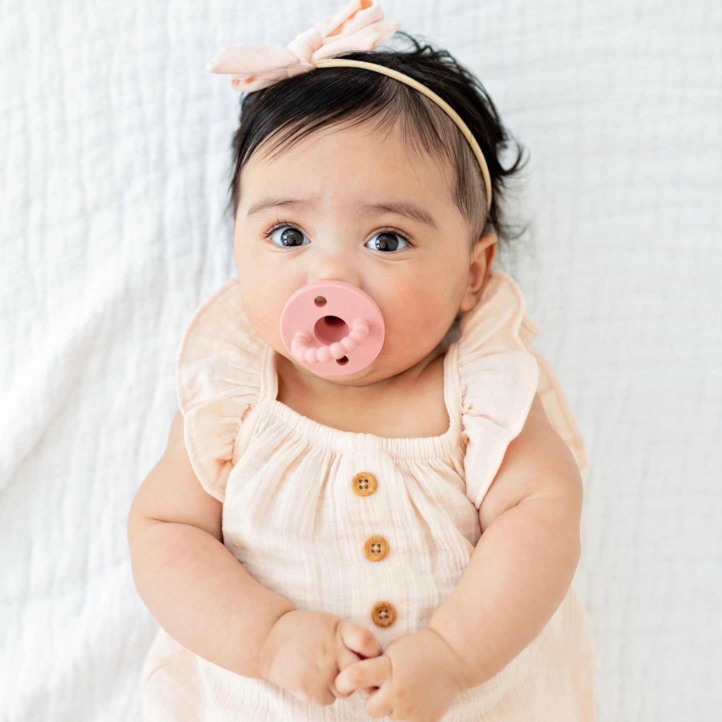 Cutie PAT Round (0-6m) Pacifier + Teether
