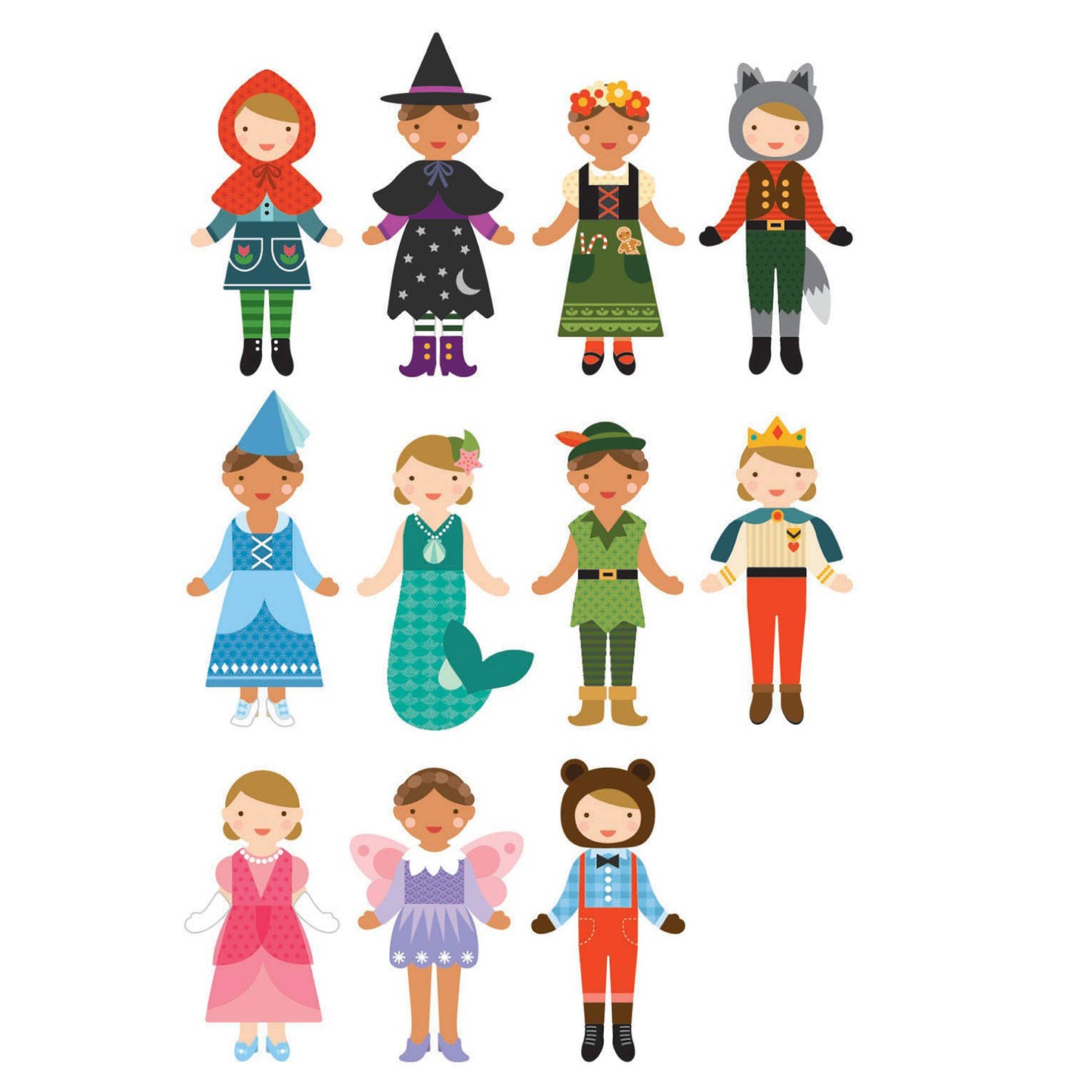 Mag Dress Up Fairy Tale Friends