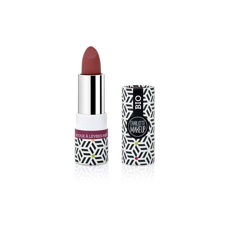 Organic matte lipstick - Poppy