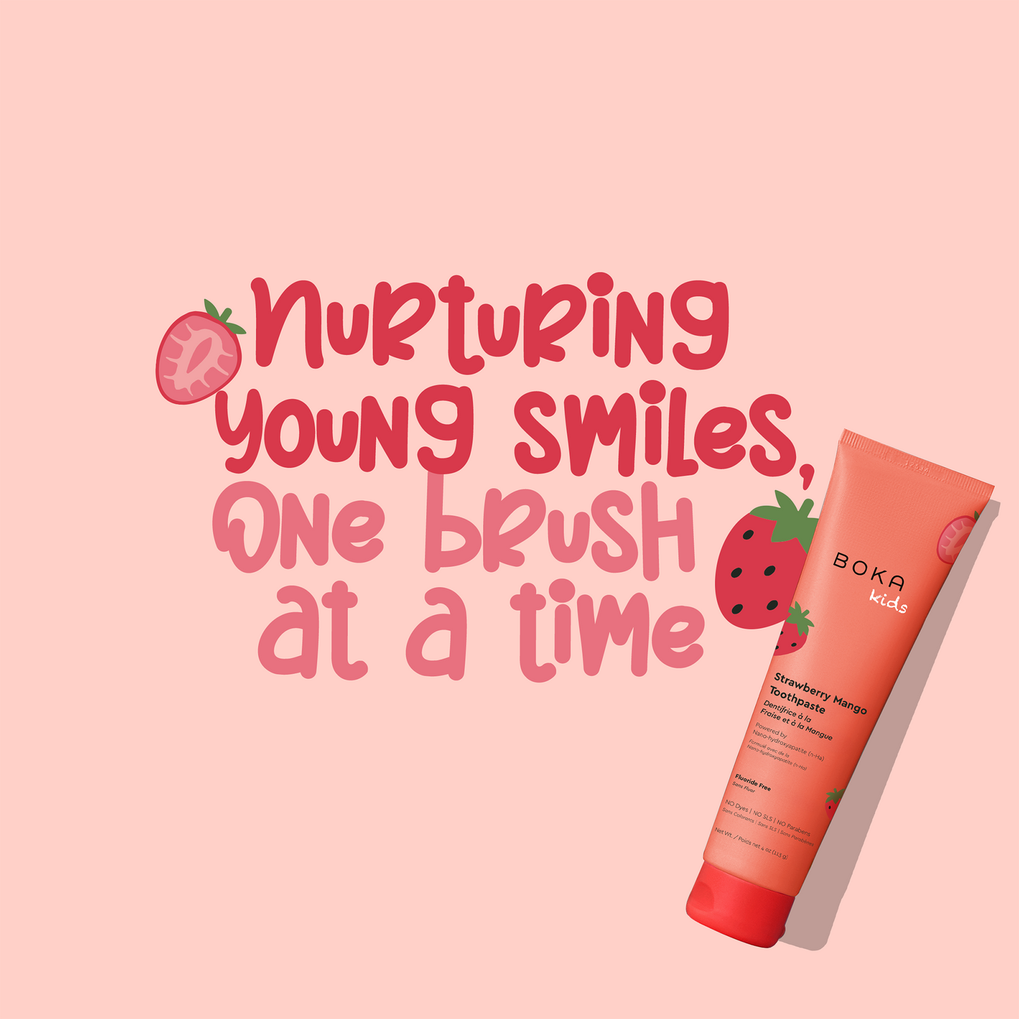 Strawberry Mango n-Ha Toothpaste