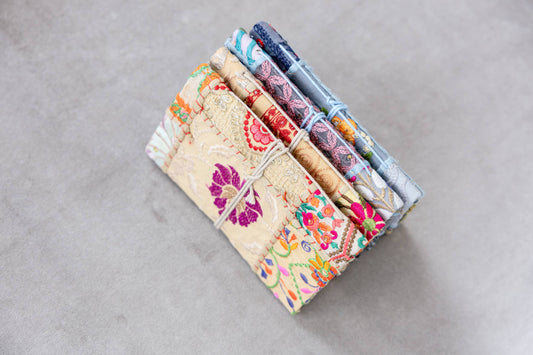 Tan Patchwork Journal