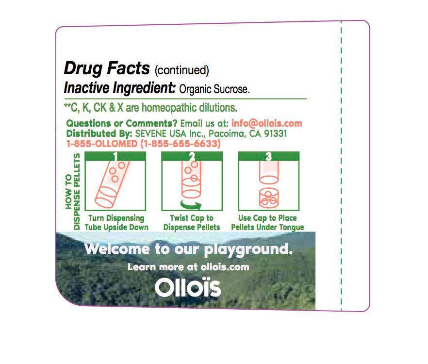 Olloïs Belladonna 30C Vegan Organic; 80 Homeopathic Pellets