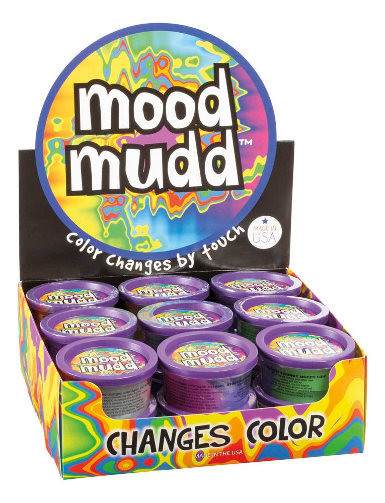 Mood Mudd, Soft Dough, Color Changing, 4 oz