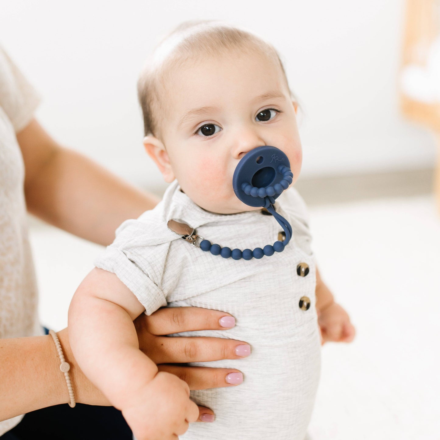 Cutie PAT Flat (0m+) Pacifier + Teether