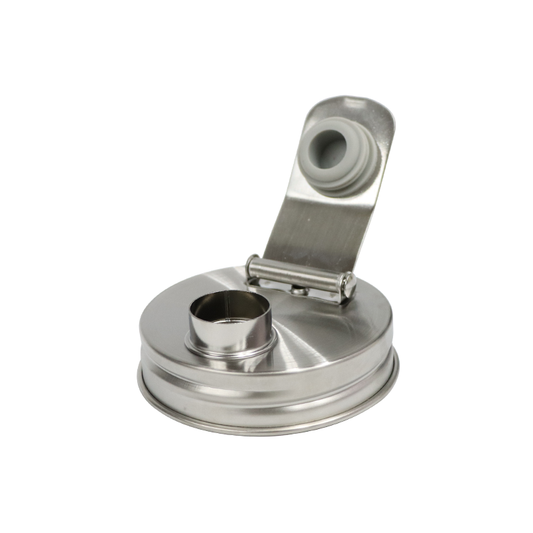 Pourable Jar Lid - Regular Mouth - Stainless Steel