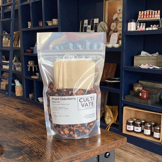 Cultivate Peach Elderberry Tea