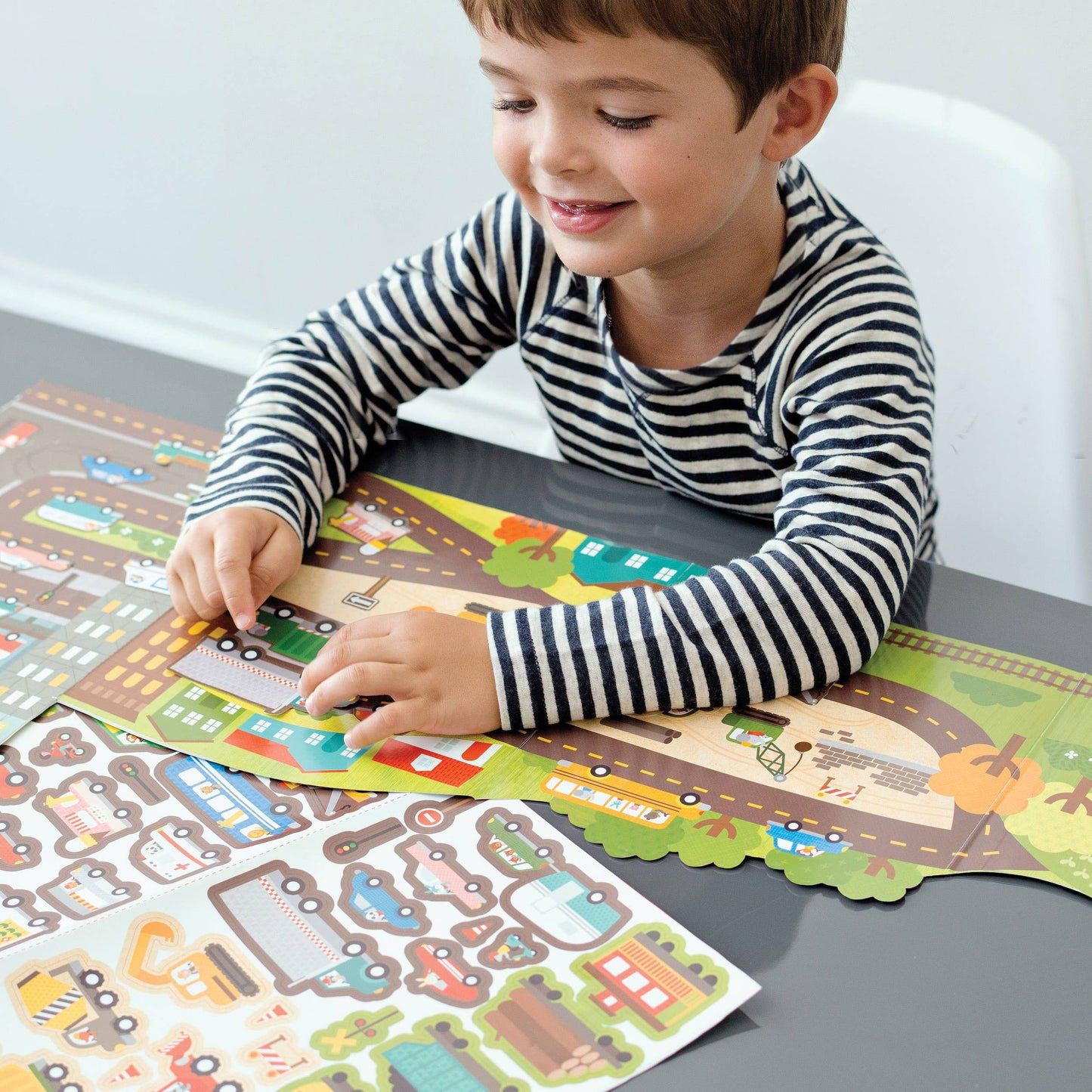 Sticker Activity Set Roads + Rails
