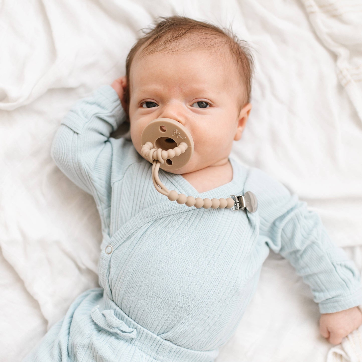 Cutie PAT Flat (0m+) Pacifier + Teether