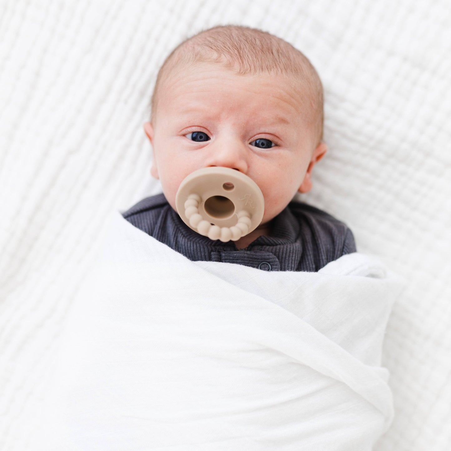 Cutie PAT Round (0-6m) Pacifier + Teether