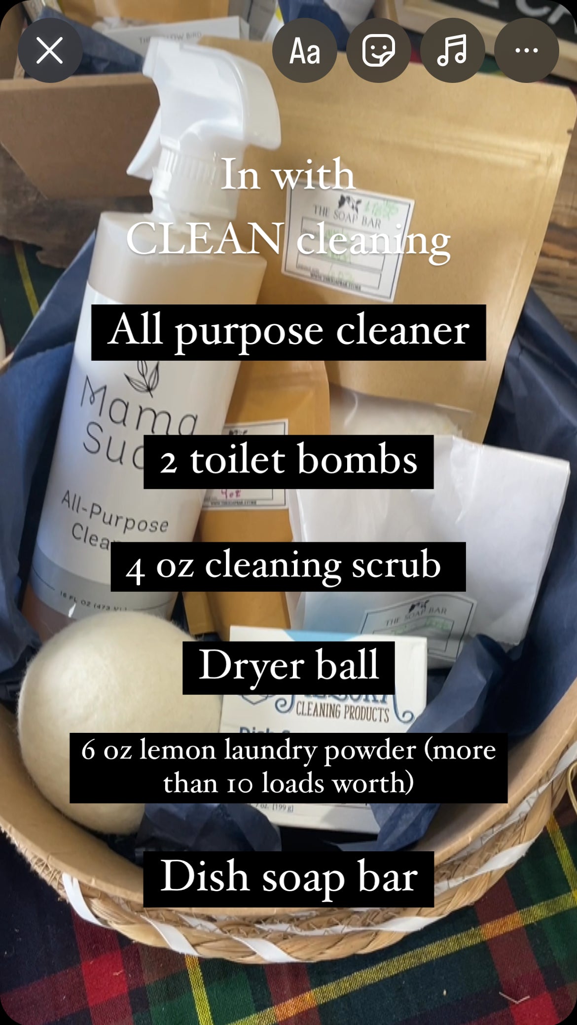 Starter clean cleaning kit