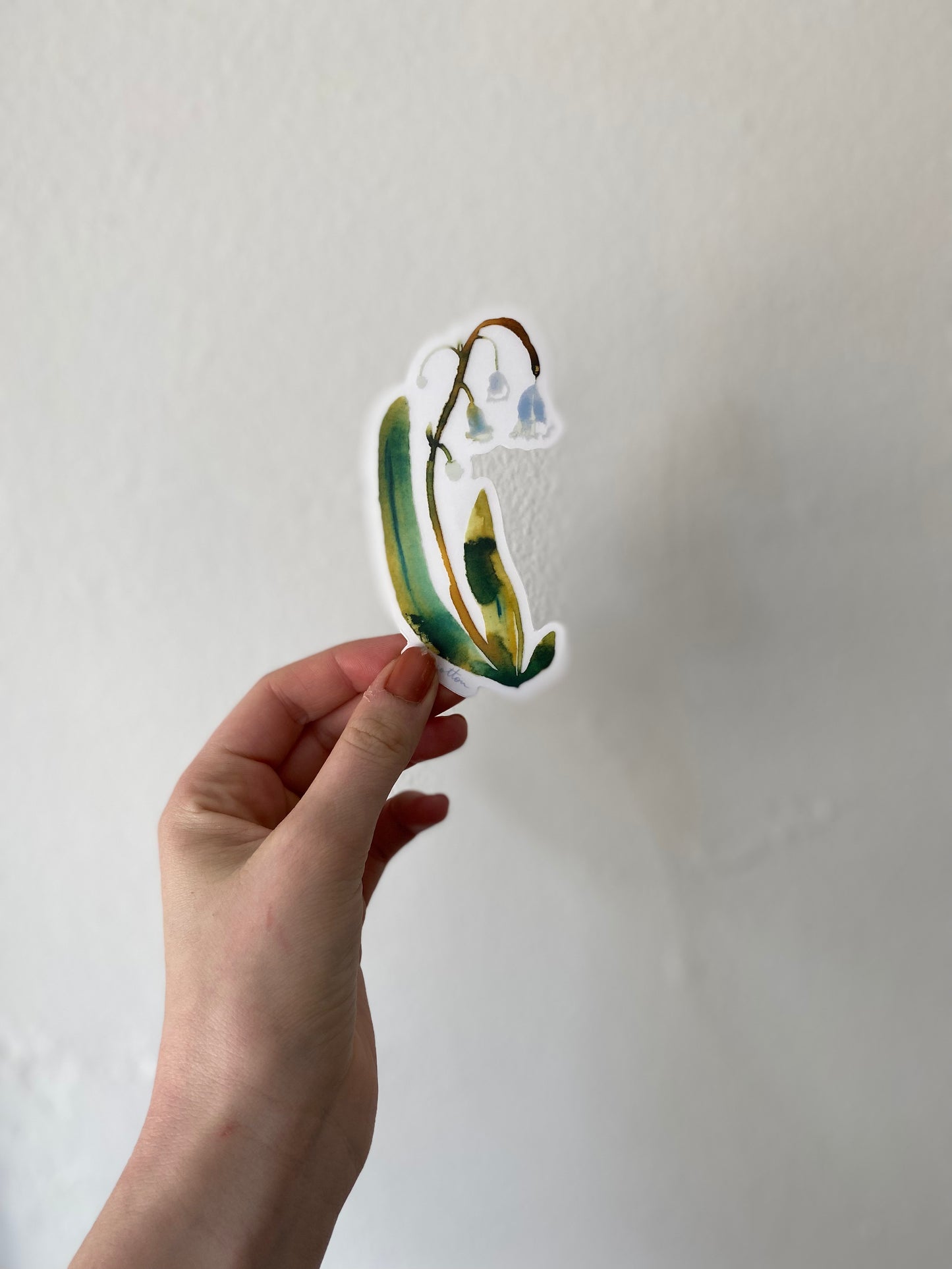 Lily of the valley sticker