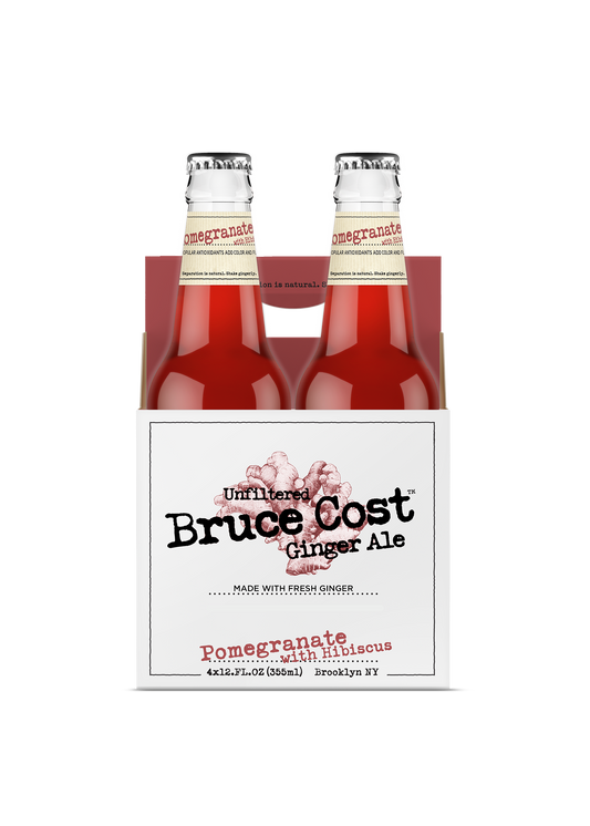 Bruce Cost Ginger Ale - Pomegranate w/ Hibiscus