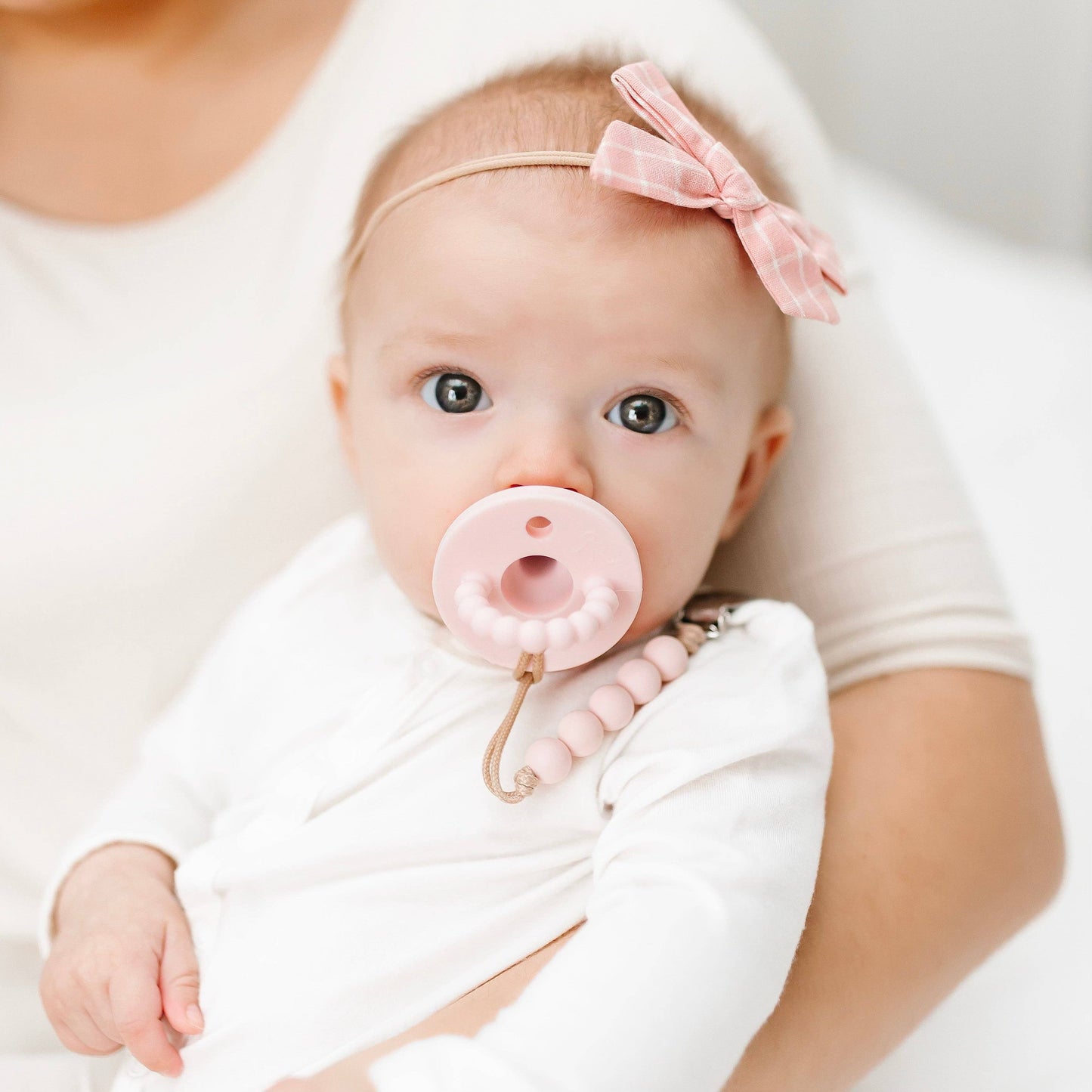 Cutie PAT Round (0-6m) Pacifier + Teether