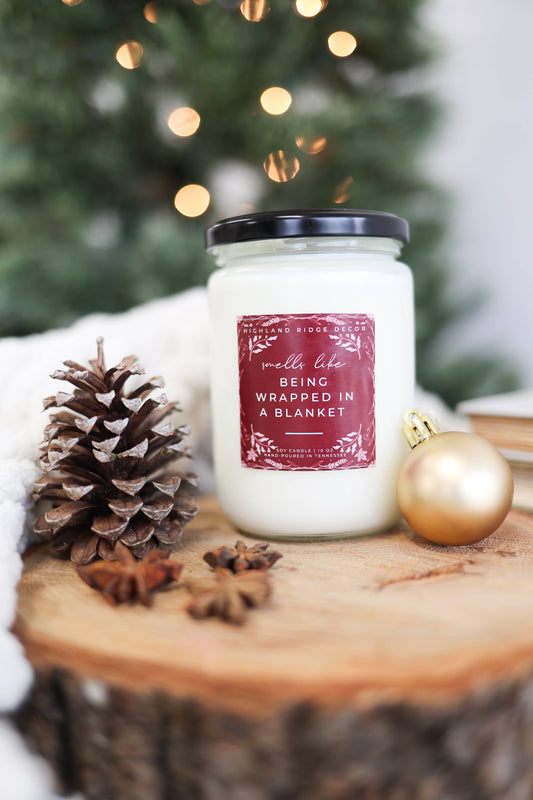 Cranberry and Fig Fall Candle | Wood Wick Soy Candle