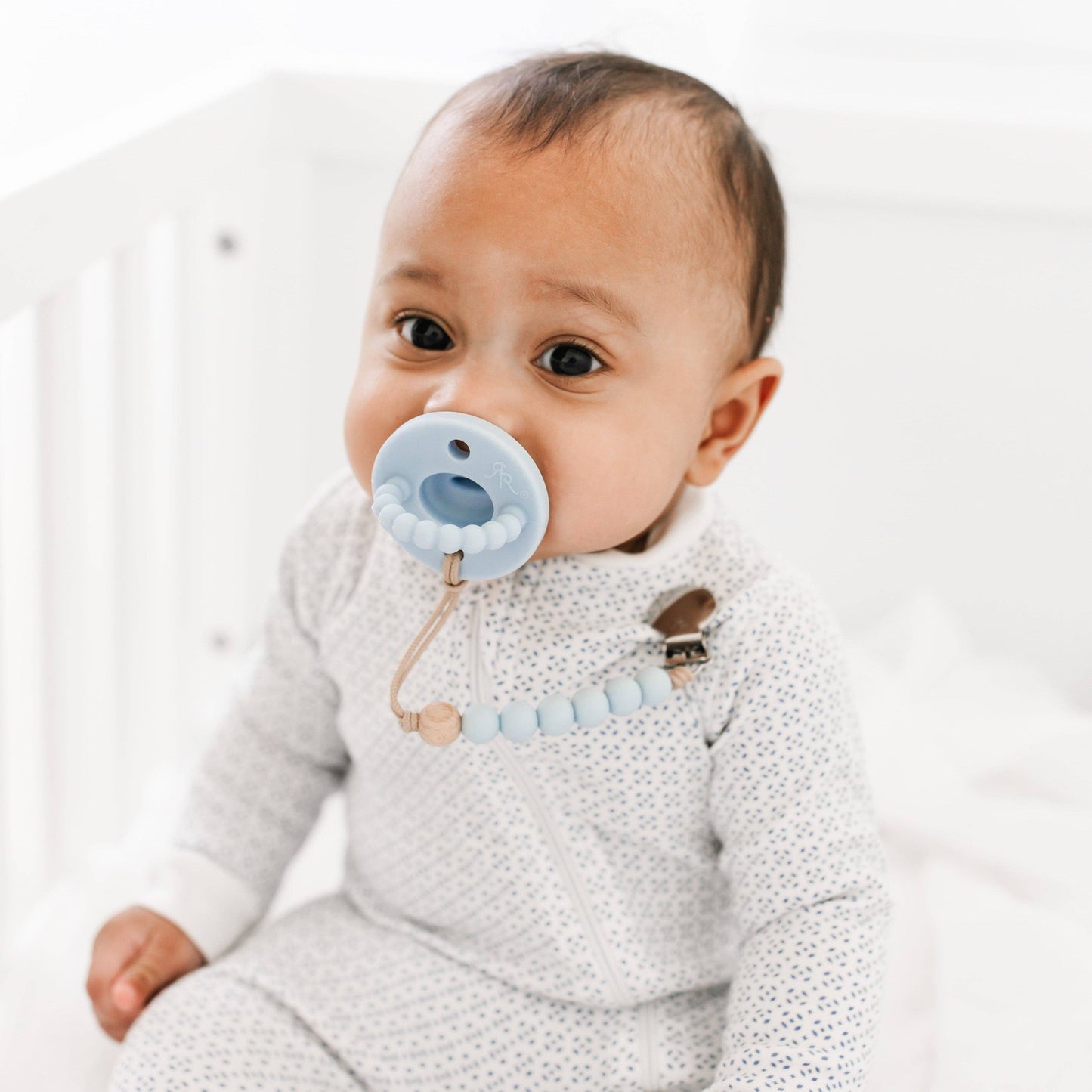 Cutie PAT Flat (0m+) Pacifier + Teether