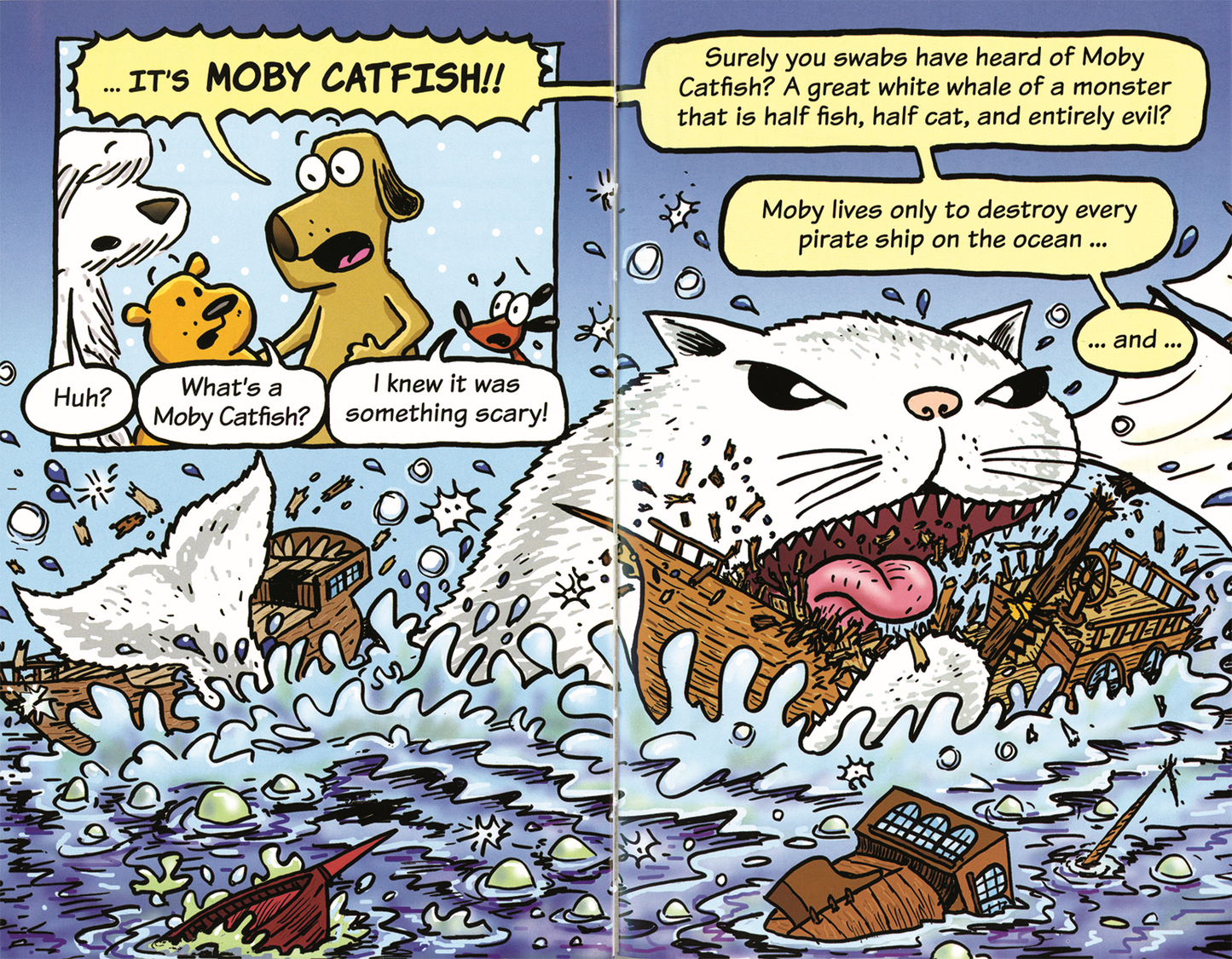 Scurvy Dogs vs. Moby Catfish