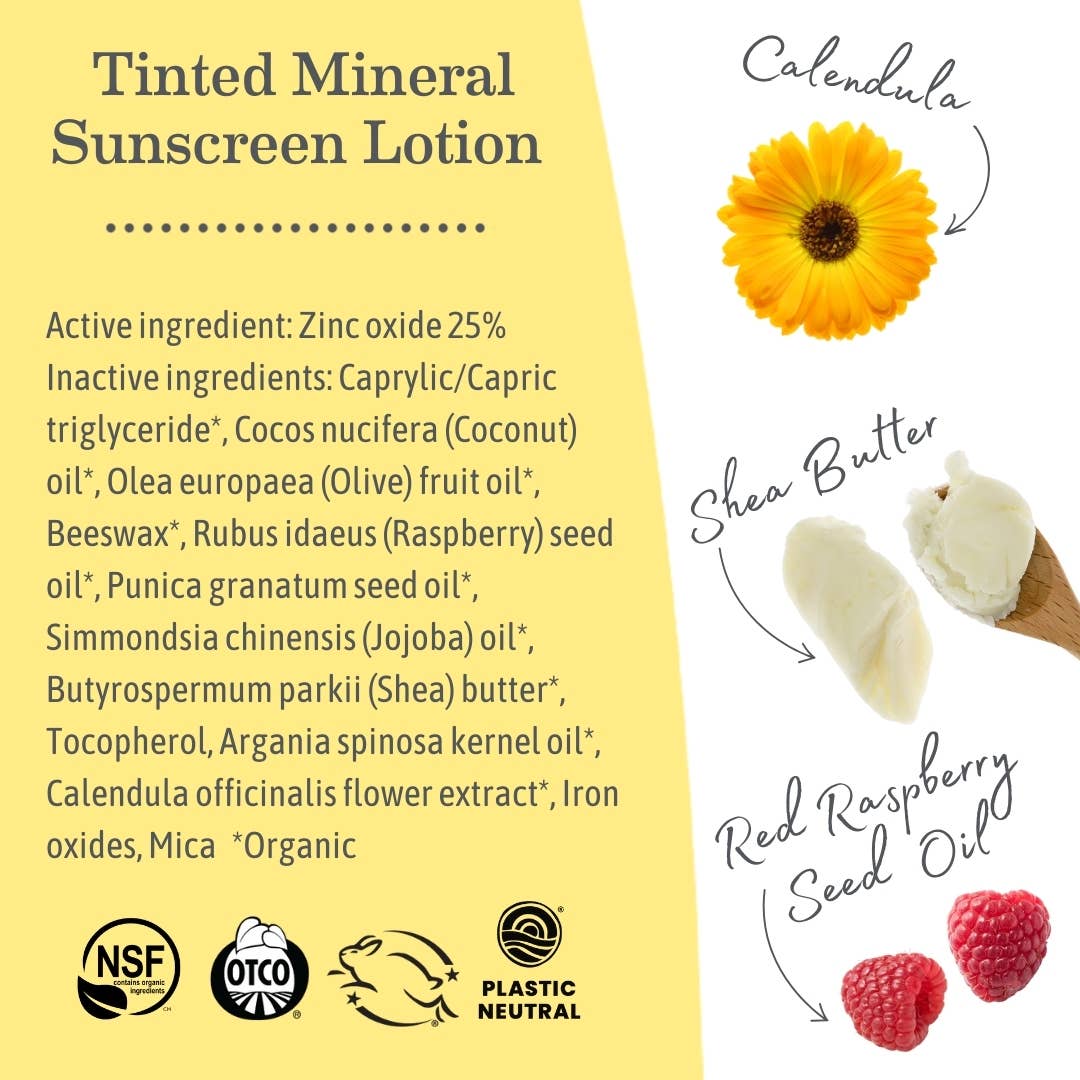 Tinted Mineral Sunscreen Lotion SPF 40