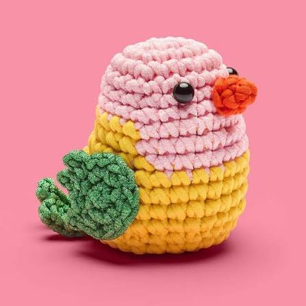 The Woobles Cupid The Lovebird Crochet Kit