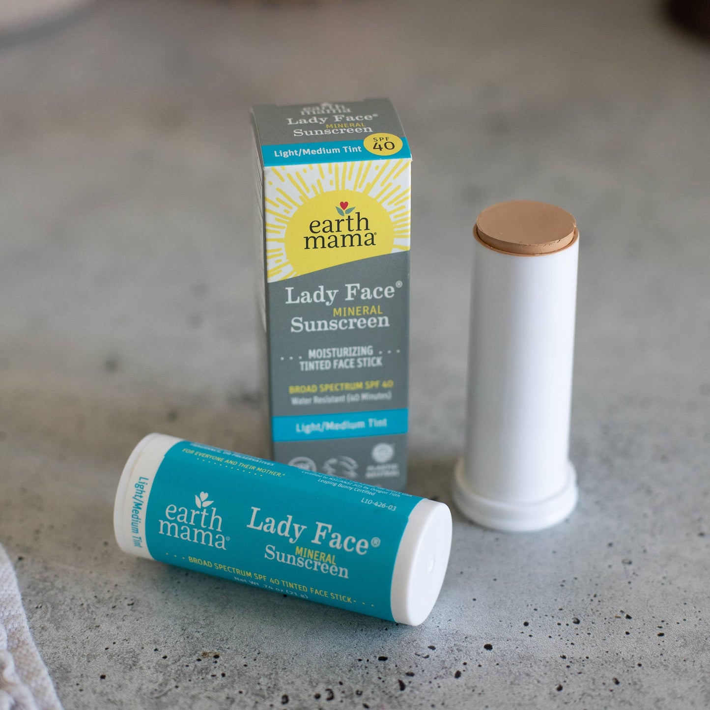 Lady Face Mineral Sunscreen Face Stick SPF 40