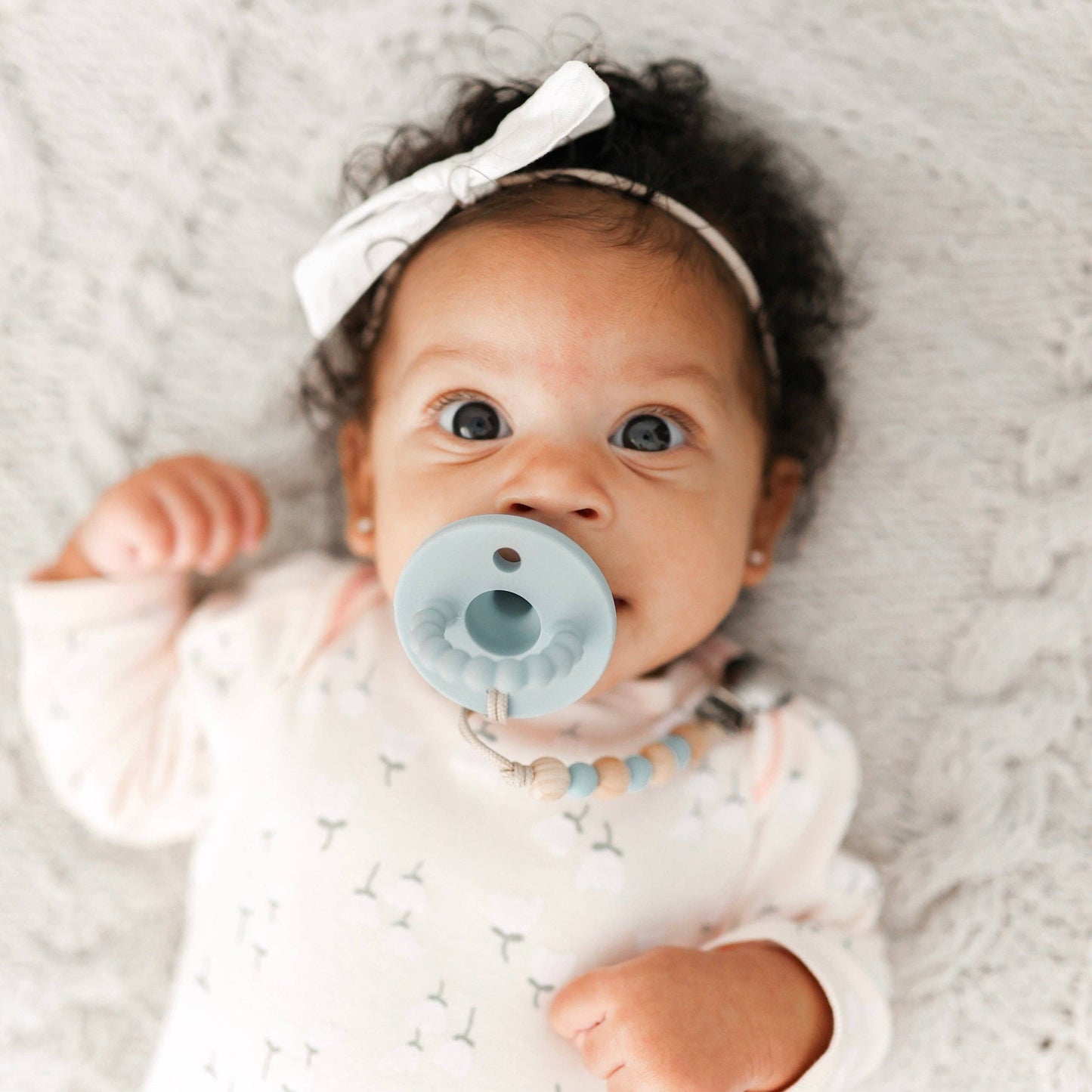 Cutie PAT Round (0-6m) Pacifier + Teether