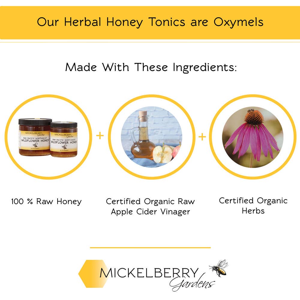 Ginger Honey Tonic: 4oz