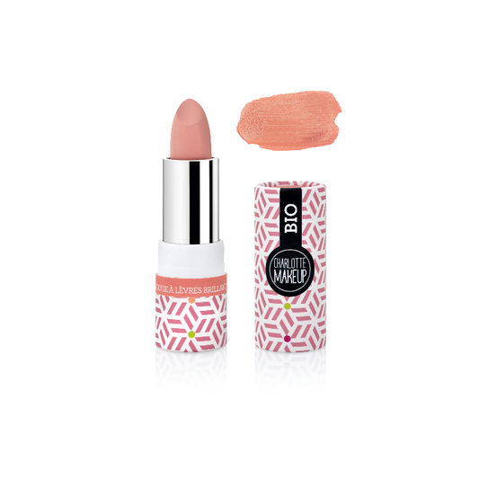 The organic shiny lipstick