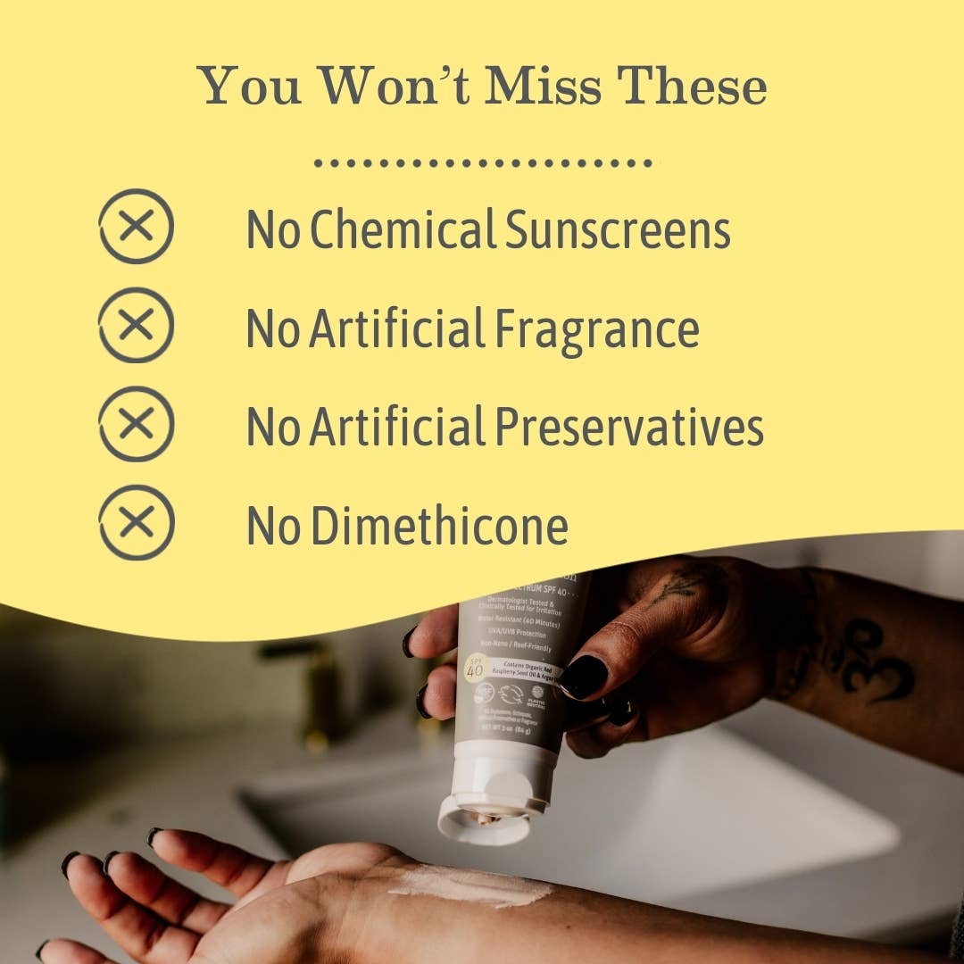 Tinted Mineral Sunscreen Lotion SPF 40