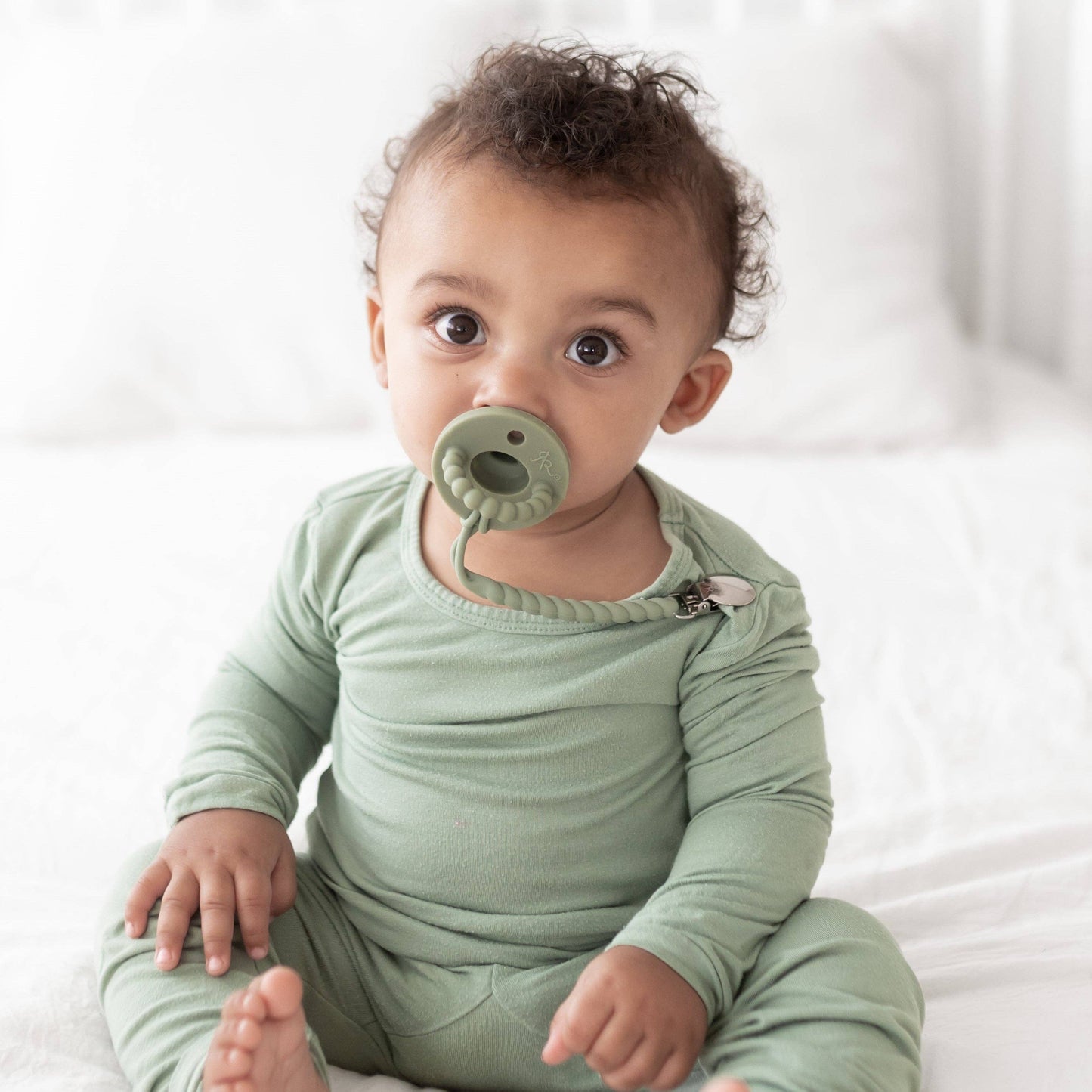 Cutie PAT Flat (0m+) Pacifier + Teether