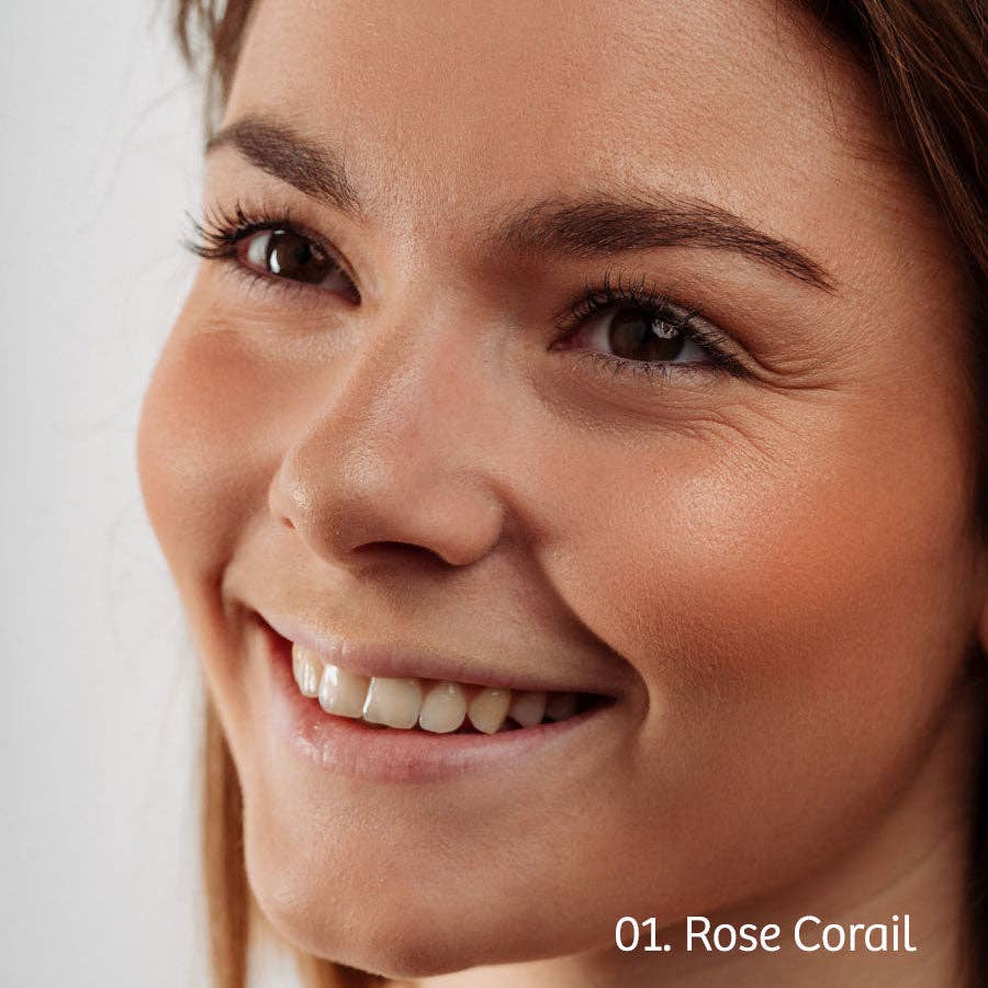 Organic blush: Rosewood