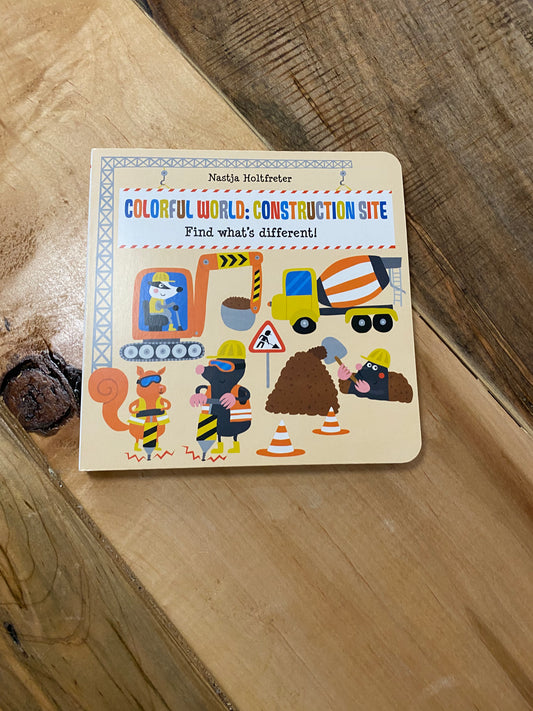 Colorful world construction site