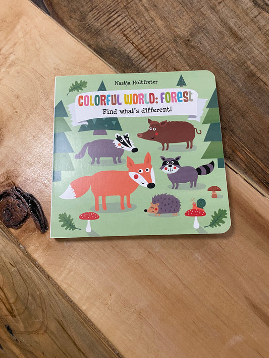 Colorful world forest