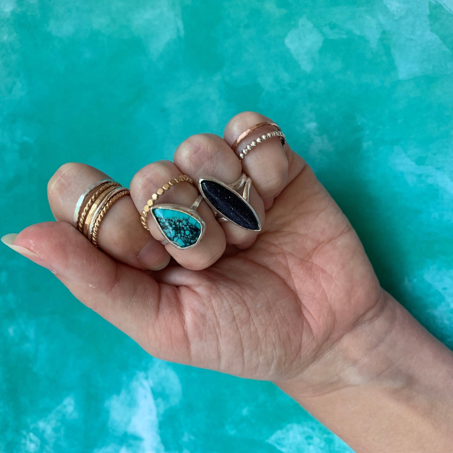 Silver Smooth Stacking Ring