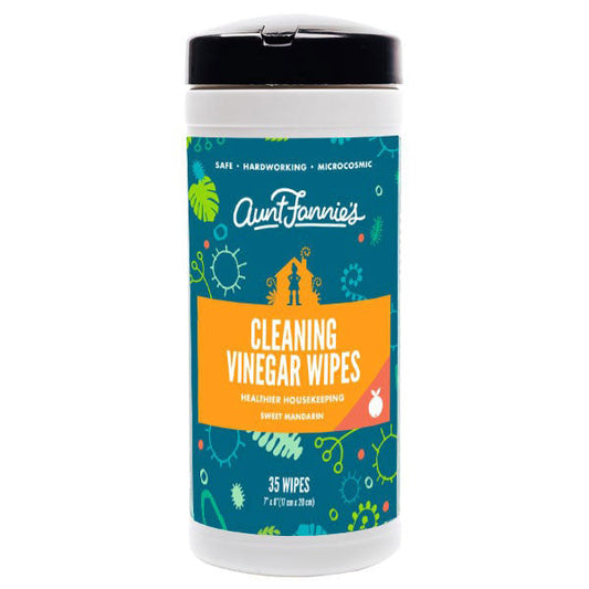 Cleaning vinegar wipes