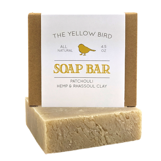 Patchouli, Hemp, Clay Soap Bar