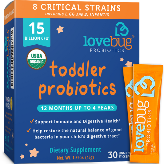 Toddler Probiotics 12 months - 4 Years Organic (Powder)