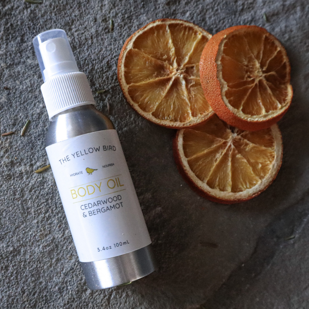 Refill Bergamot Cedarwood Body Oil