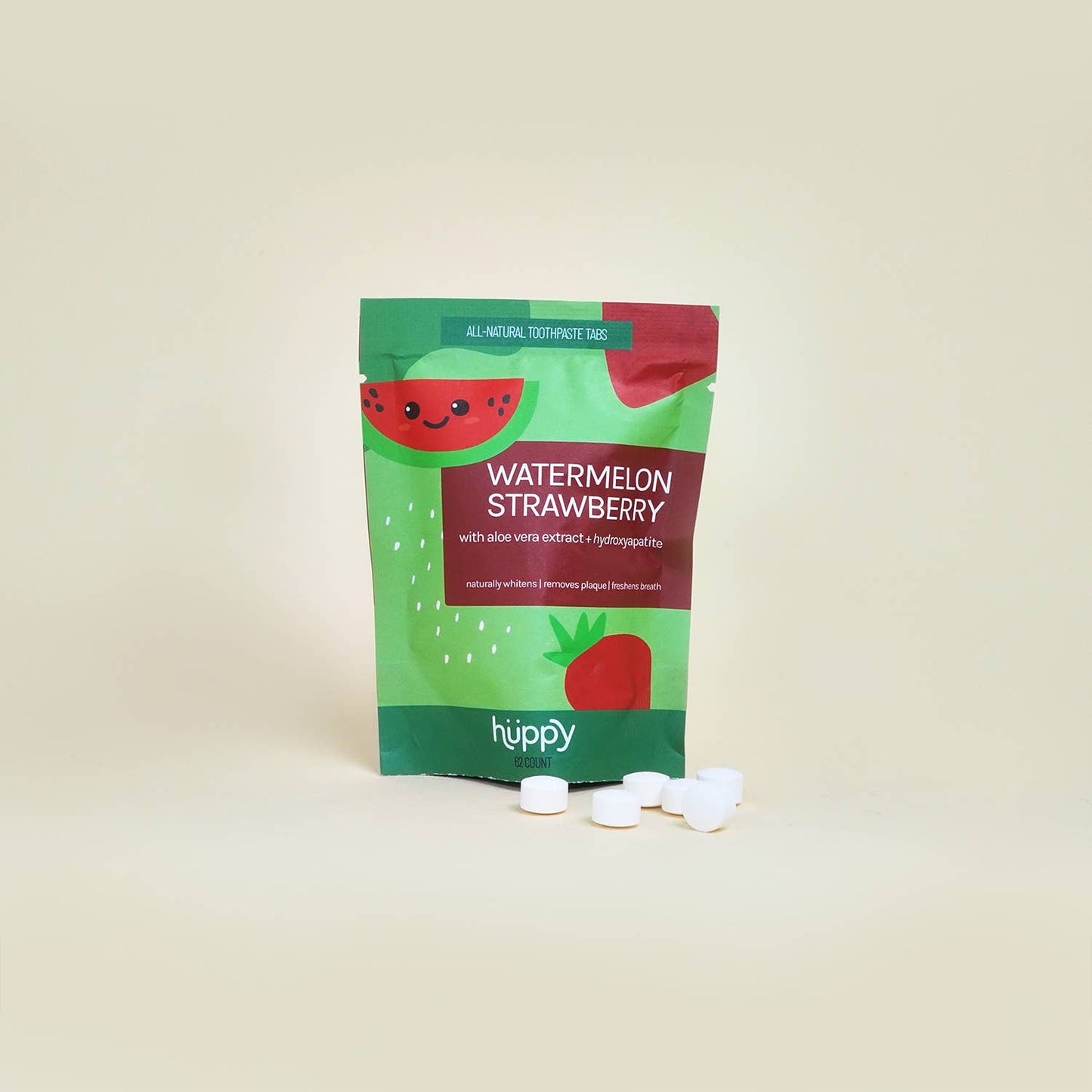Kid's Toothpaste Tablets - Watermelon Strawberry - Refill BAG