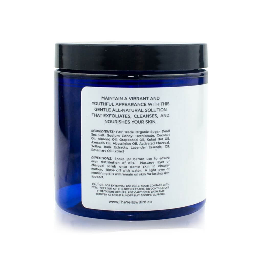 Charcoal Salt & Sugar Scrub