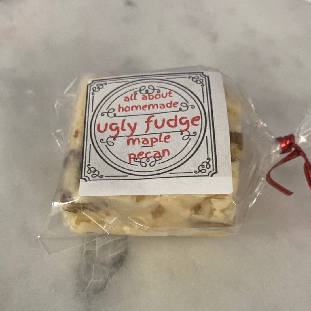 Maple Pecan Ugly Fudge