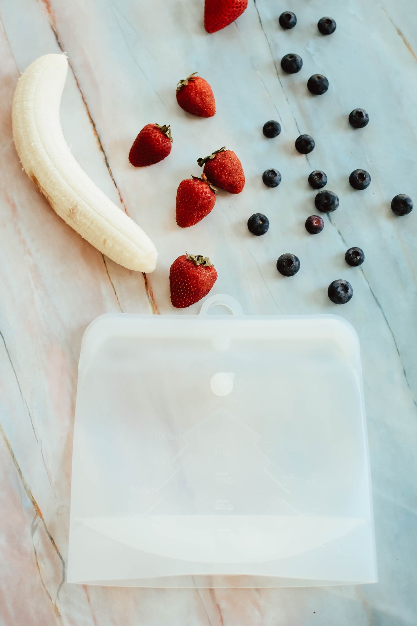 Medium Silicone Snap Close Bag